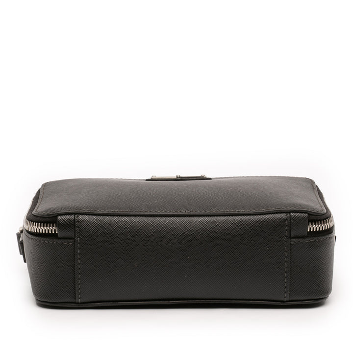 Prada Saffiano Brique Sac porté croisé