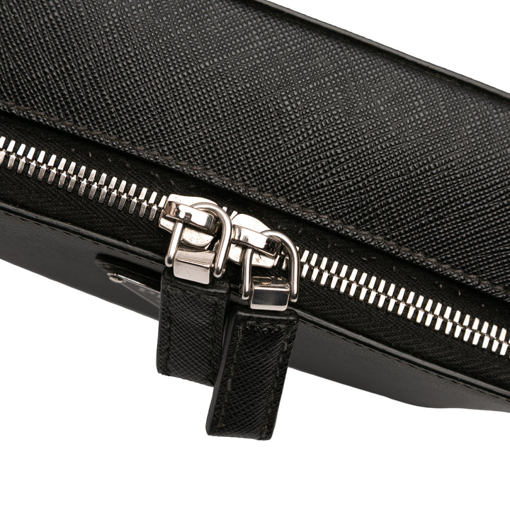 Prada Saffiano Brique Sac porté croisé