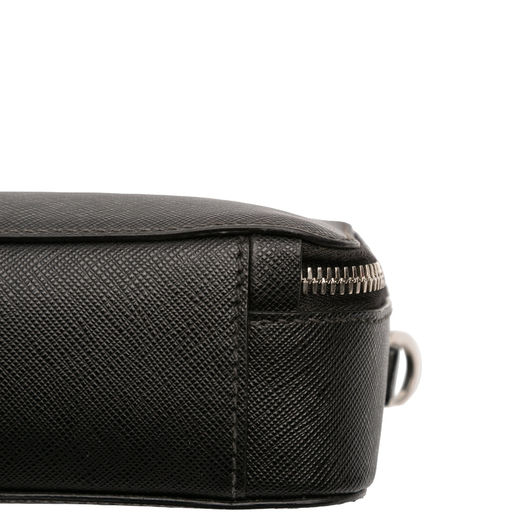 Prada Saffiano Brique Sac porté croisé