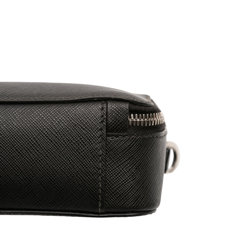 Prada Saffiano Brique Sac porté croisé