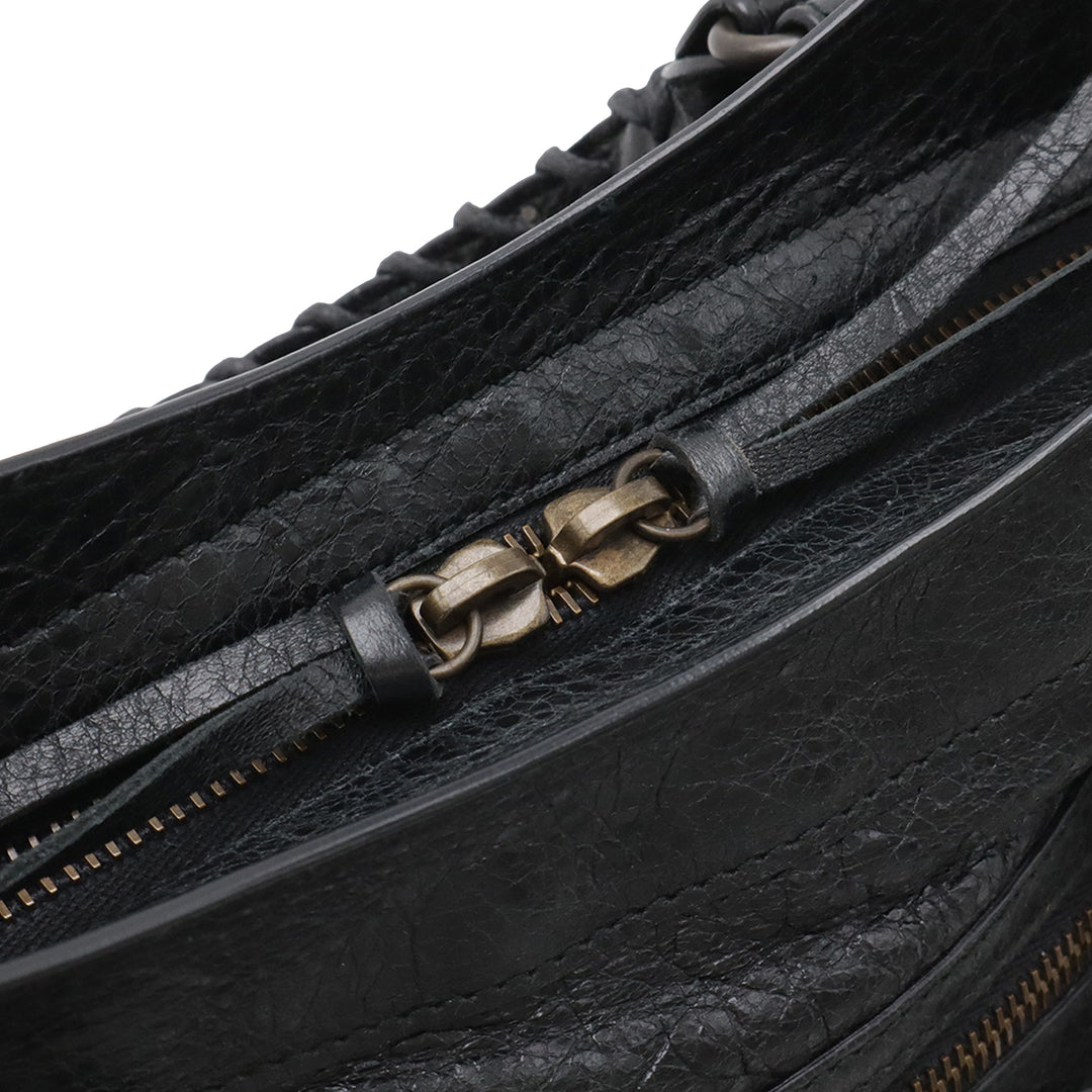 Balenciaga Cuir d’agneau Motocross Classic Town Sac