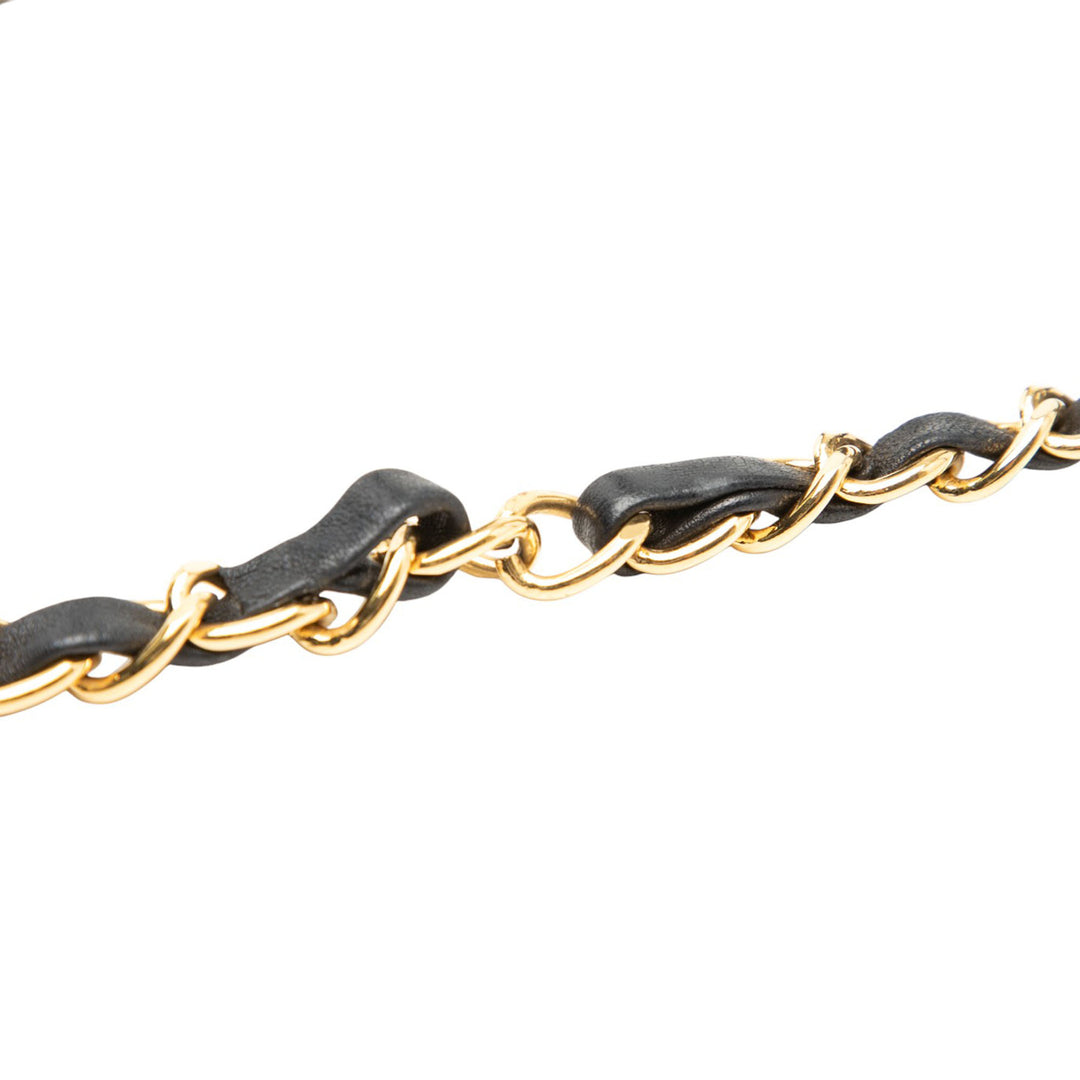 Chanel Small CC Matelassé Cuir d’agneau Simple rabat