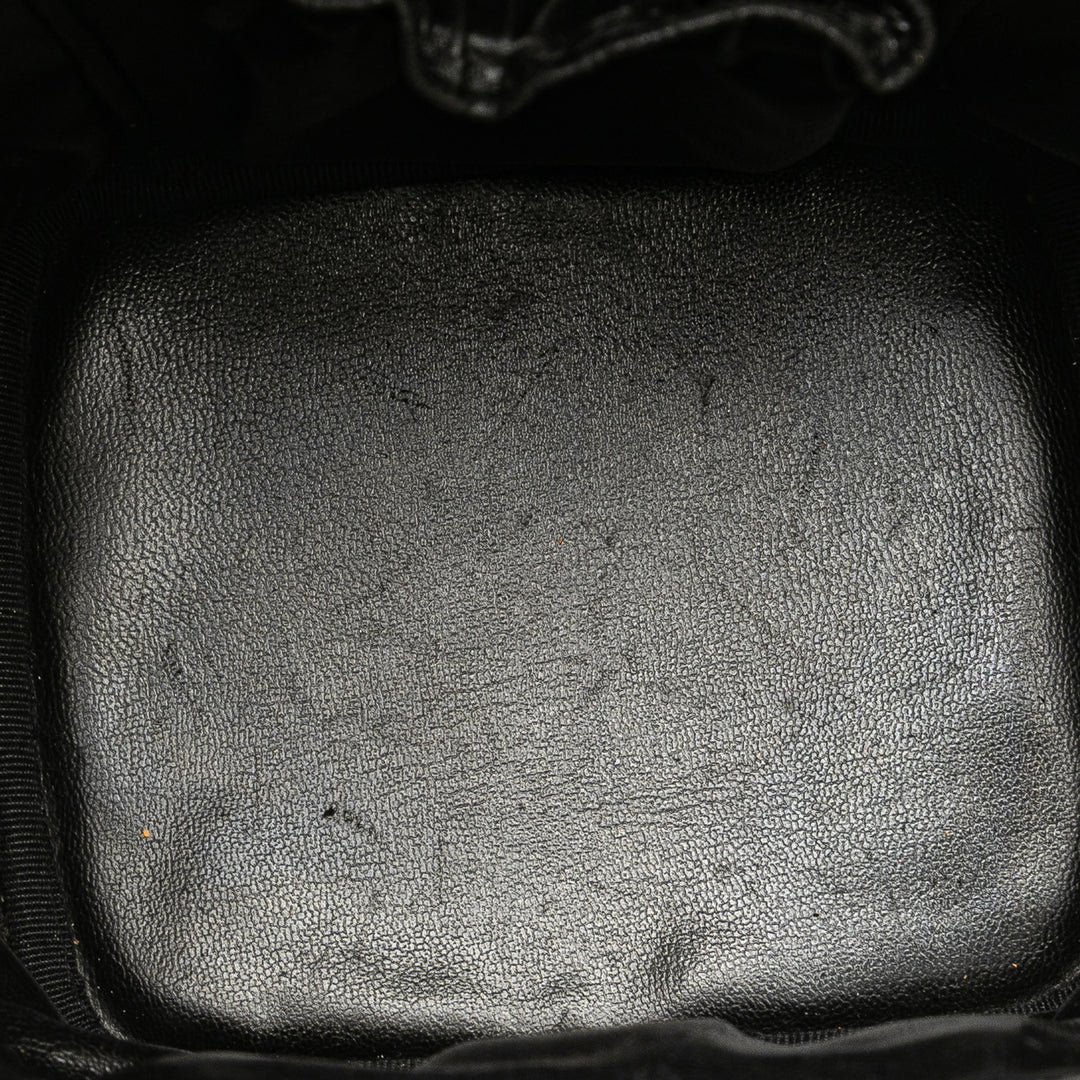 Chanel CC Caviar Vanity Bag Noir