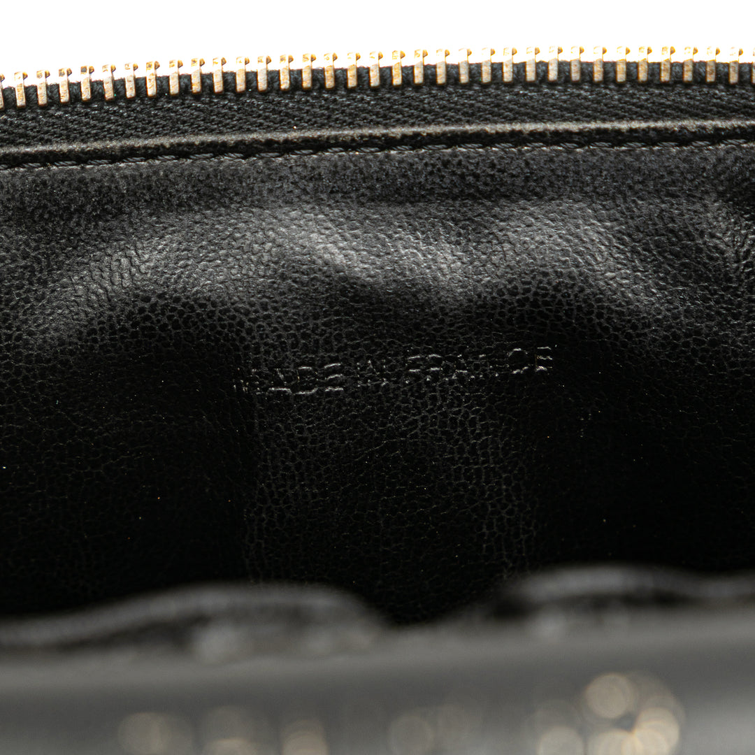 Chanel CC Caviar Vanity Bag Noir