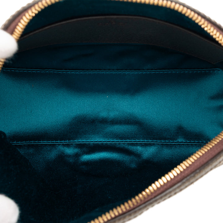 Gucci Small GG Supreme Web Ophidia Dome Sac porté croisé