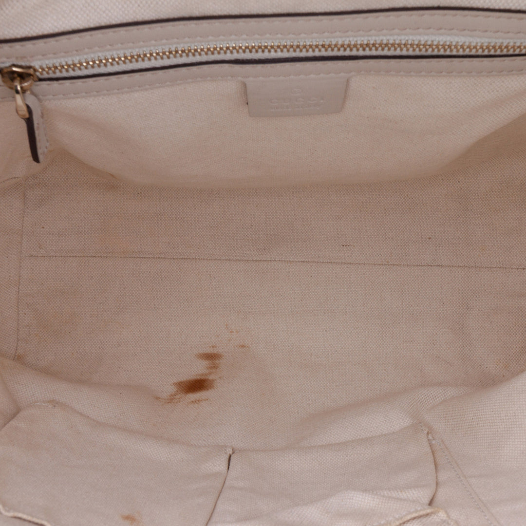 GG Canvas Mayfair Tote Brown - Gaby Paris