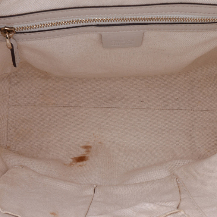 GG Canvas Mayfair Tote Brown - Gaby Paris