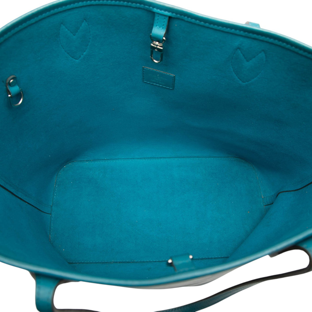 Louis Vuitton Neverfull MM Épi Bleu – vue 4 – GABY PARIS