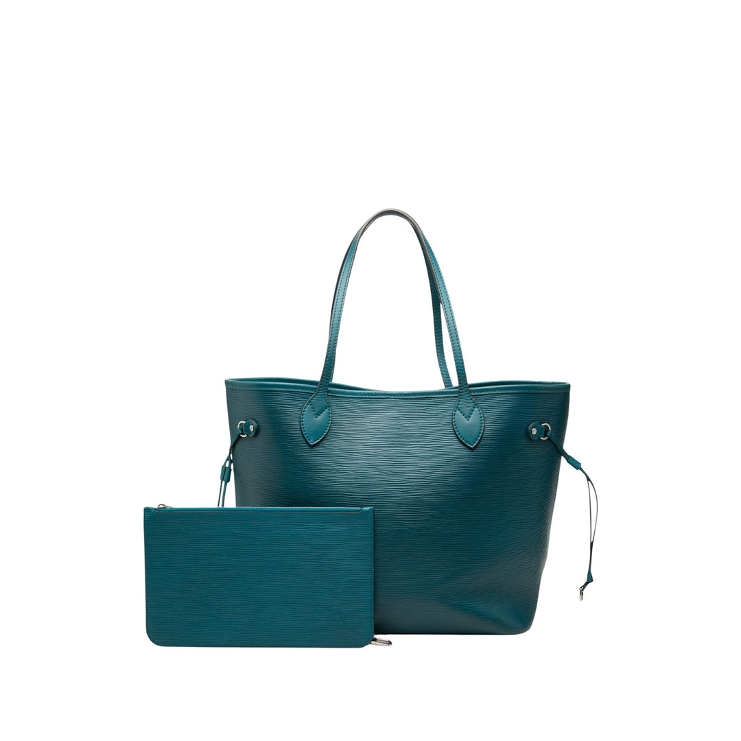 Louis Vuitton Neverfull MM Épi Bleu – vue 7 – GABY PARIS