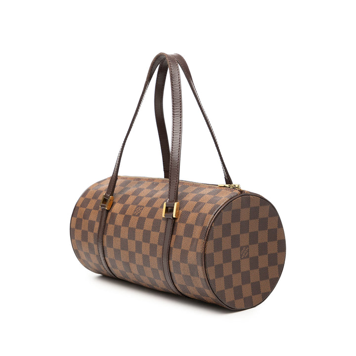 Papillon 30 Damier Ébène Marron