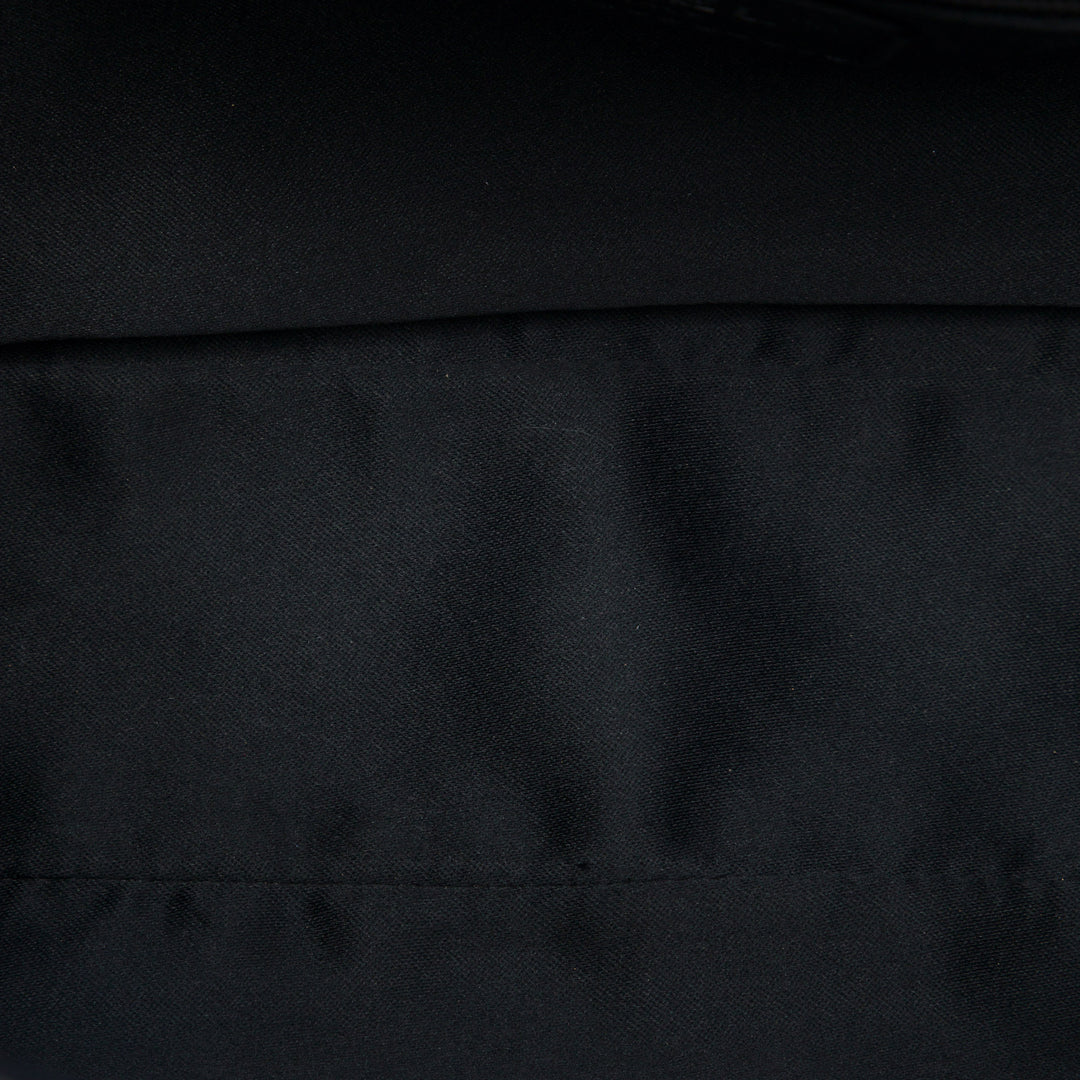 Chanel Matelassé Around Poches à rabat Moyen Cuir d'agneau Noir