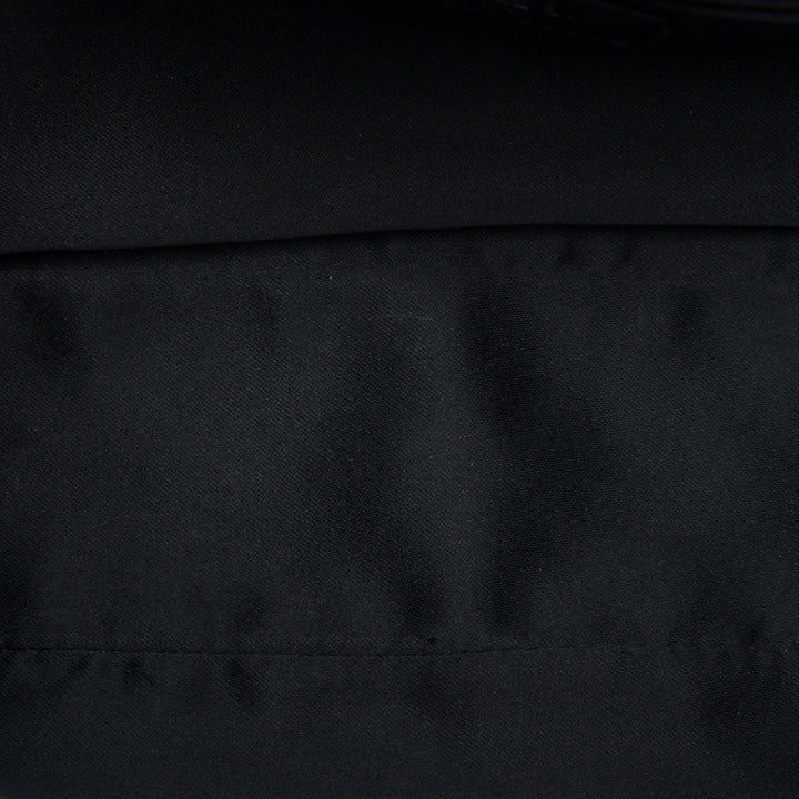 Chanel Matelassé Around Poches à rabat Moyen Cuir d'agneau Noir