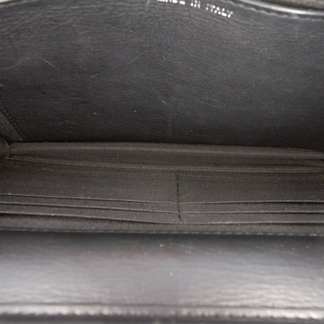 Chanel Chevron Cuir d’agneau Boy Wallet on Chain