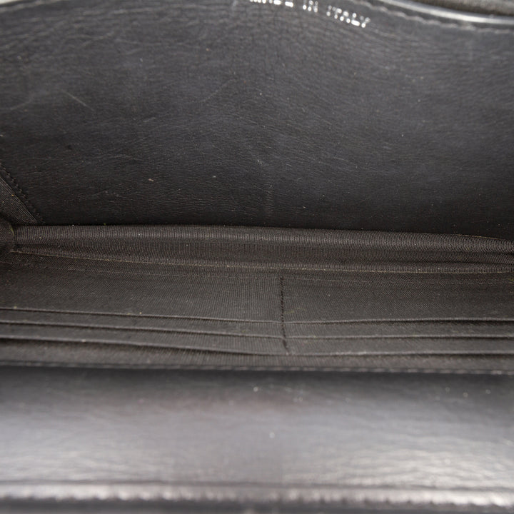 Chanel Chevron Cuir d’agneau Boy Wallet on Chain