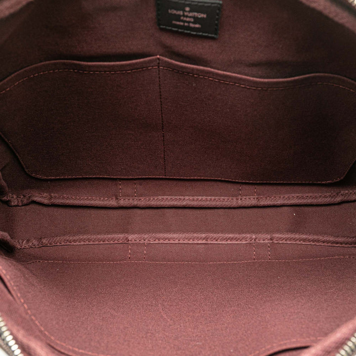 Monogram Macassar Porte Documents Voyage Brown - Gaby Paris