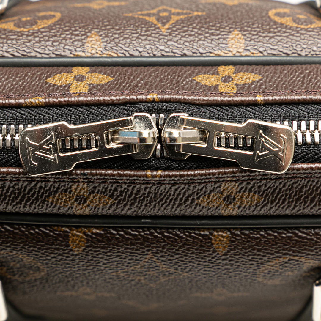 Monogram Macassar Porte Documents Voyage Brown - Gaby Paris