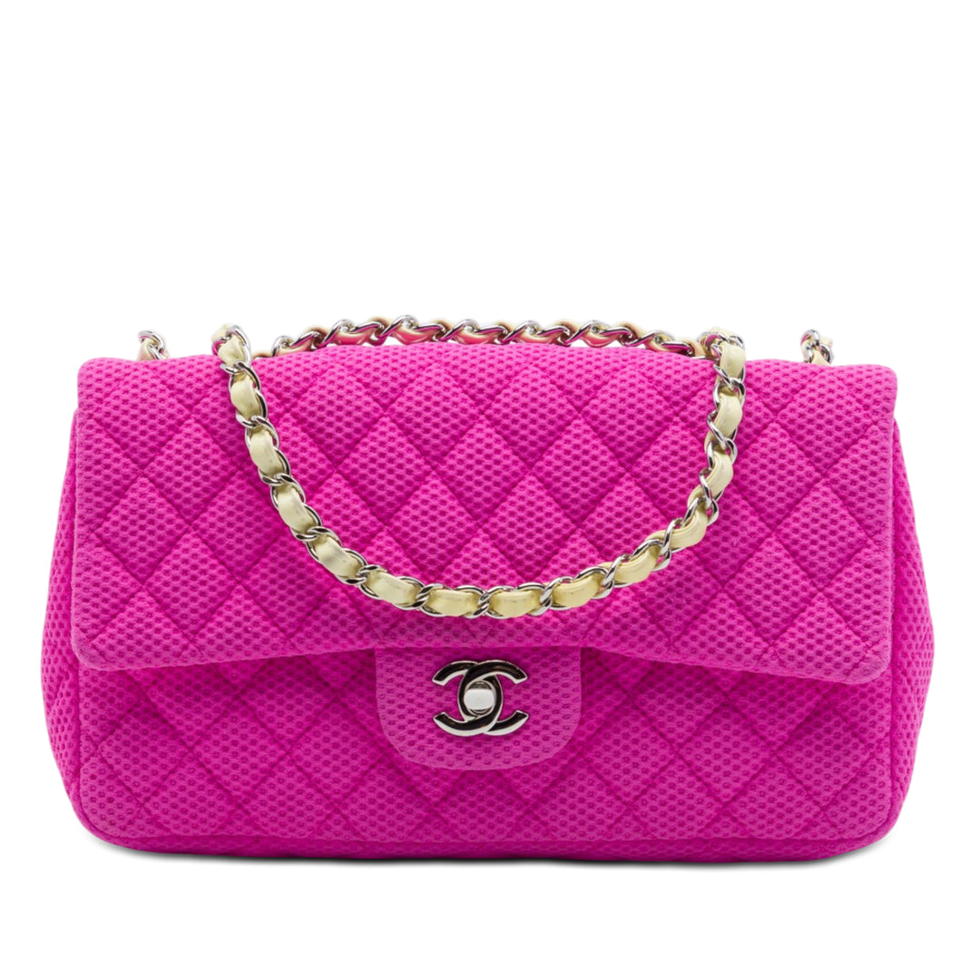 Chanel Medium Classic Mesh Simple rabat