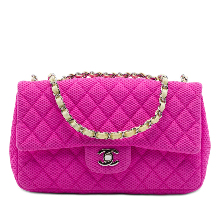 Chanel Medium Classic Mesh Simple rabat