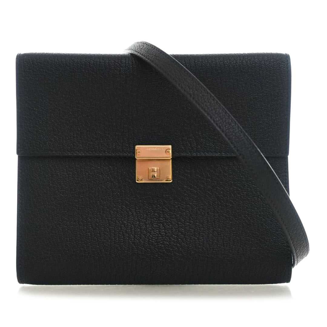 Hermès Chevre Mysore Clic 16 Portefeuille On Strap