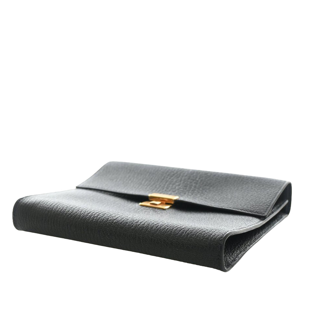 Hermès Chevre Mysore Clic 16 Portefeuille On Strap
