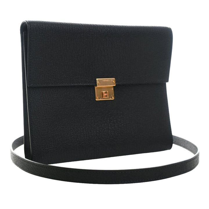 Hermès Chevre Mysore Clic 16 Portefeuille On Strap