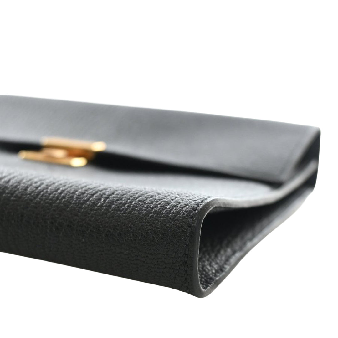 Hermès Chevre Mysore Clic 16 Portefeuille On Strap