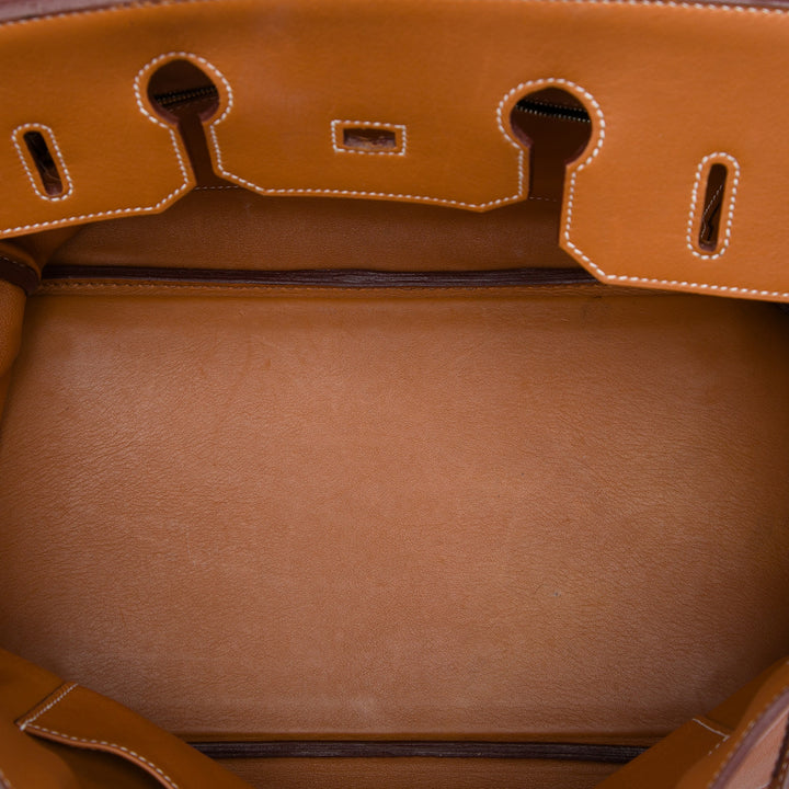 Hermès Tadelakt Birkin Retourne 35 Cuir