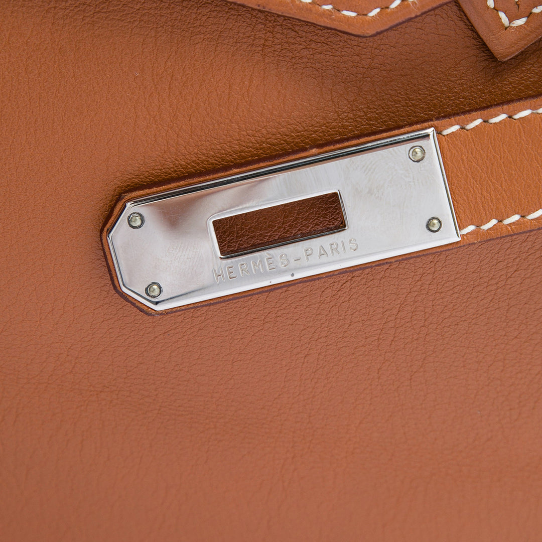 Hermès Tadelakt Birkin Retourne 35 Cuir