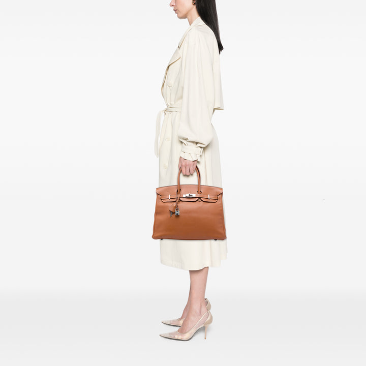 Hermès Tadelakt Birkin Retourne 35 Cuir