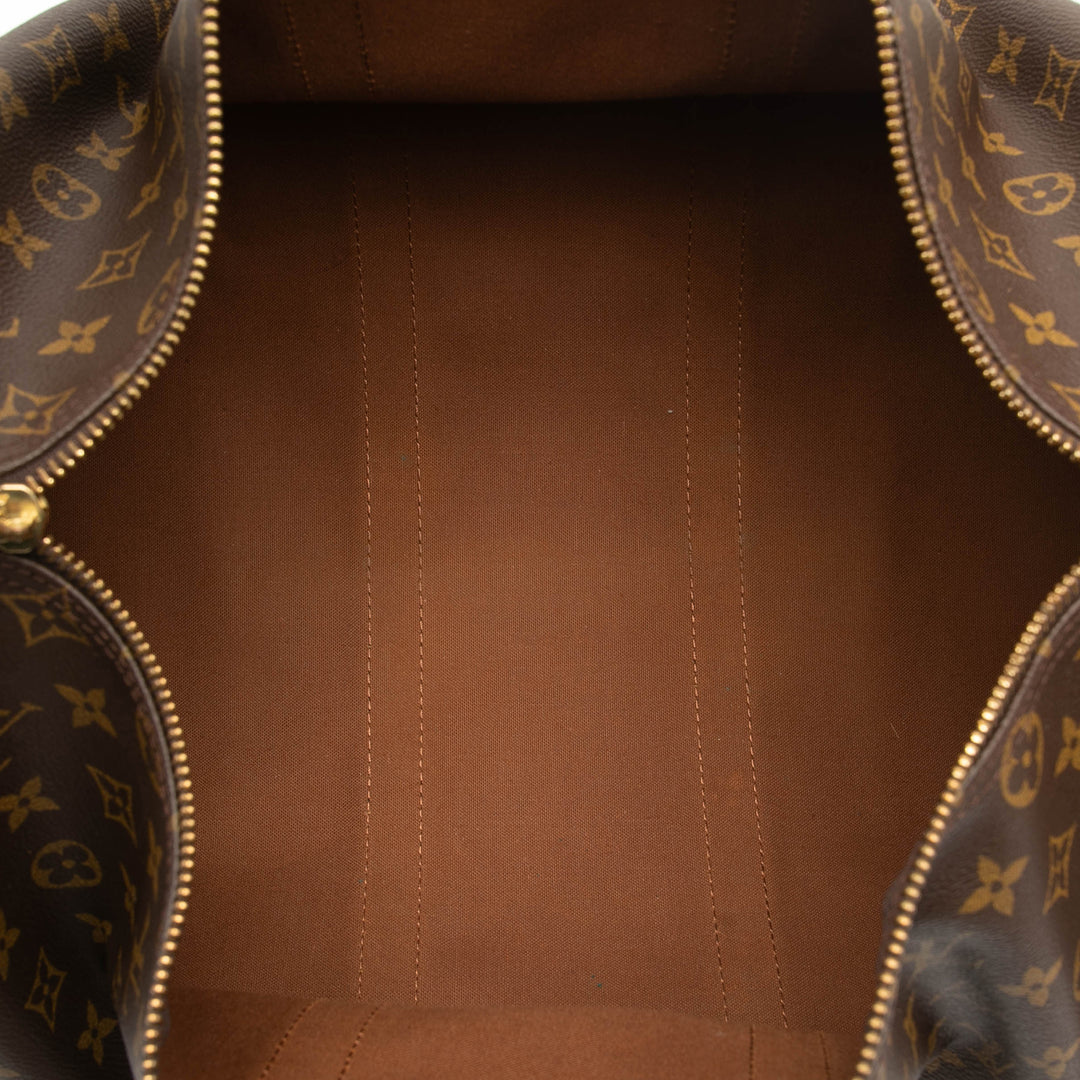 Louis Vuitton Monogram Keepall Bandouliere 45 Marron