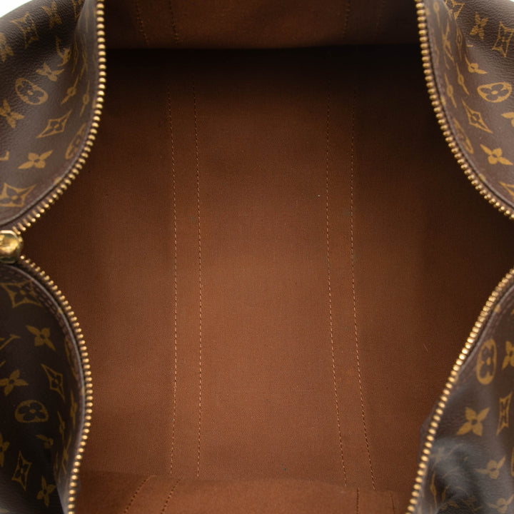 Louis Vuitton Monogram Keepall Bandouliere 45 Marron