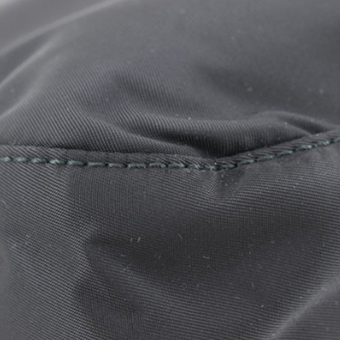 Prada Saffiano à finitions Re Nylon Zip Double Buckle Messenger Sac