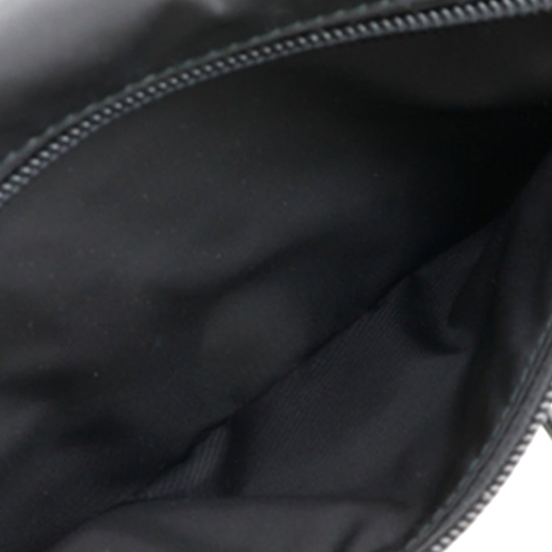 Prada Saffiano à finitions Re Nylon Zip Double Buckle Messenger Sac