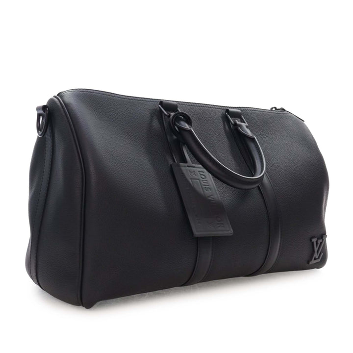 Aerogram Keepall Bandouliere 40 Black - Gaby Paris