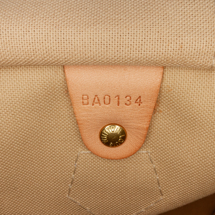Damier Azur Speedy 30 White - Gaby Paris