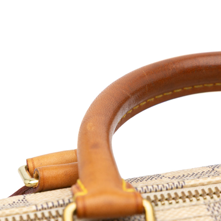 Damier Azur Speedy 30 White - Gaby Paris