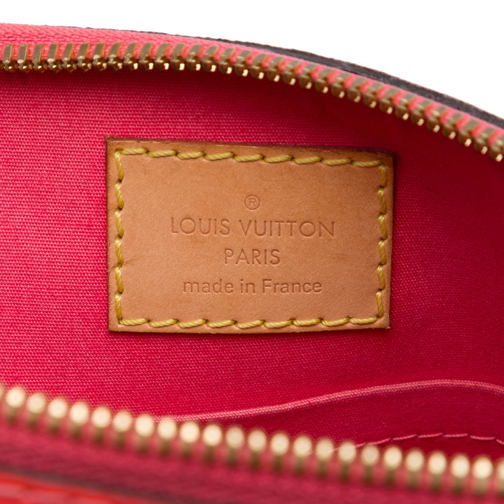 Louis Vuitton Alma BB Cuir verni Monogram Rose