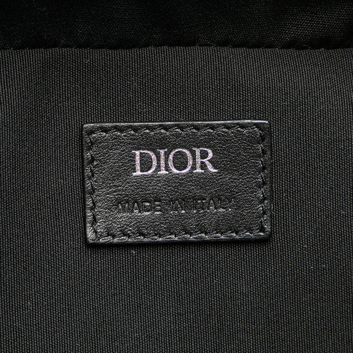 Dior Perforated Oblique Cuir de veau Galaxy Safari Crossbody Noir – GABY PARIS Authentique