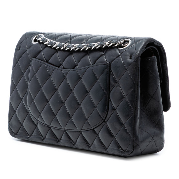 Chanel Medium Classic Cuir d’agneau Double rabat
