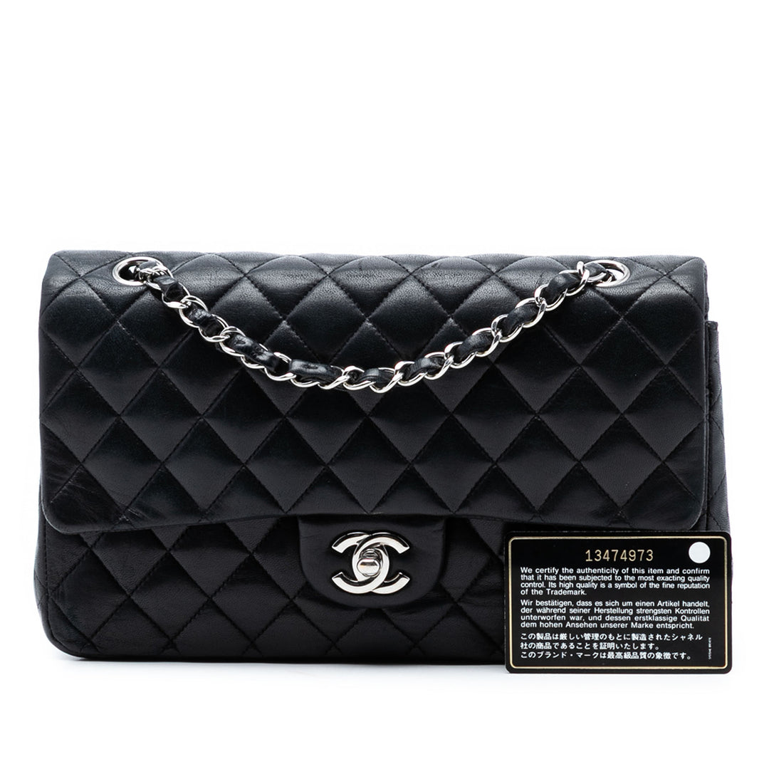 Chanel Medium Classic Cuir d’agneau Double rabat