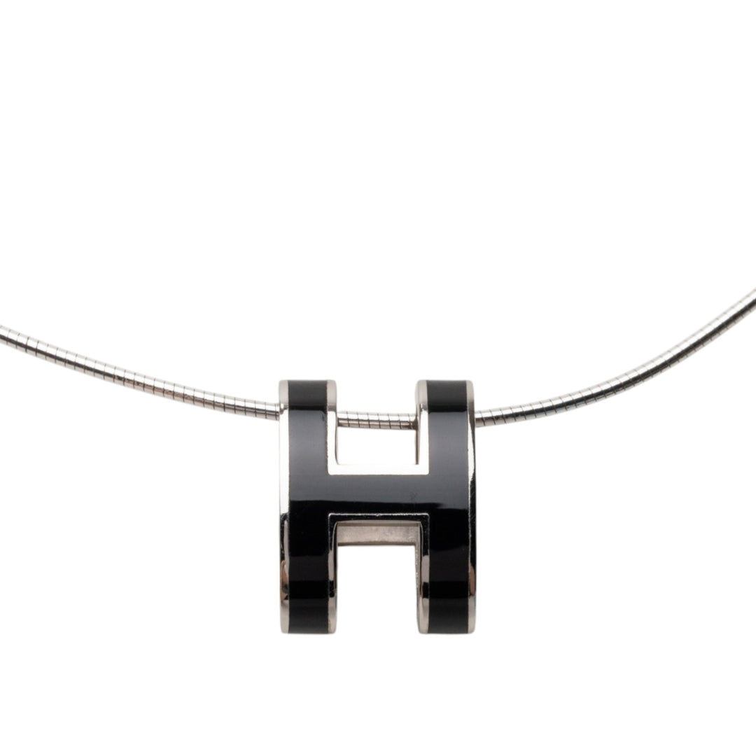Hermès Émail Pop H Pendant Collier
