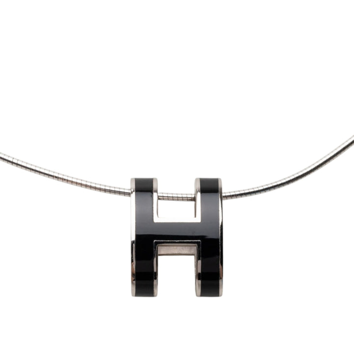 Hermès Émail Pop H Pendant Collier