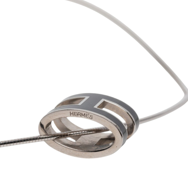 Hermès Émail Pop H Pendant Collier
