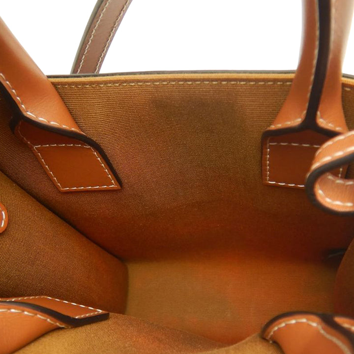Celine Mini Triomphe Coated Toile Cabas vertical