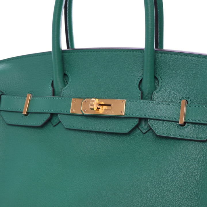 Hermès Novillo Birkin Retourne 30 Vert – GABY PARIS Authentique
