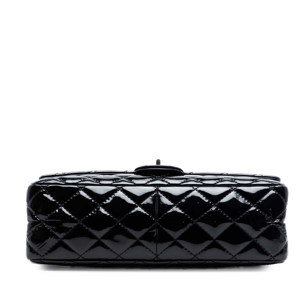 Chanel Matelassé Cuir verni Reissue 2.55 Double rabat 226