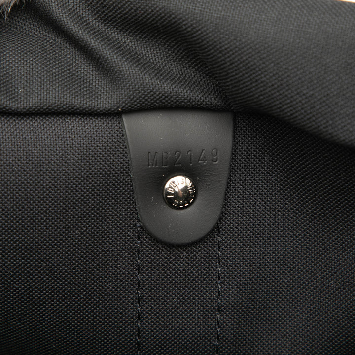 Louis Vuitton Monogram Eclipse Keepall Bandouliere 55 Noir – GABY PARIS Authentique