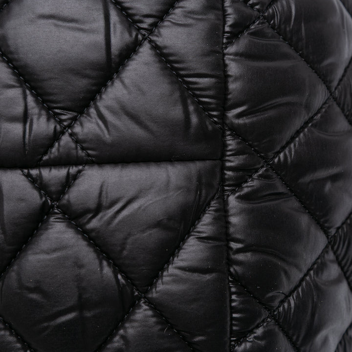 Chanel Matelassé Nylon Coco Cocoon Bowler Sac