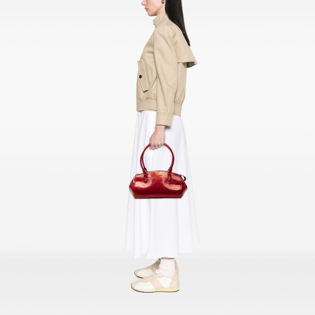 Louis Vuitton Sherwood PM Cuir verni Monogram Rouge – vue 7 – GABY PARIS