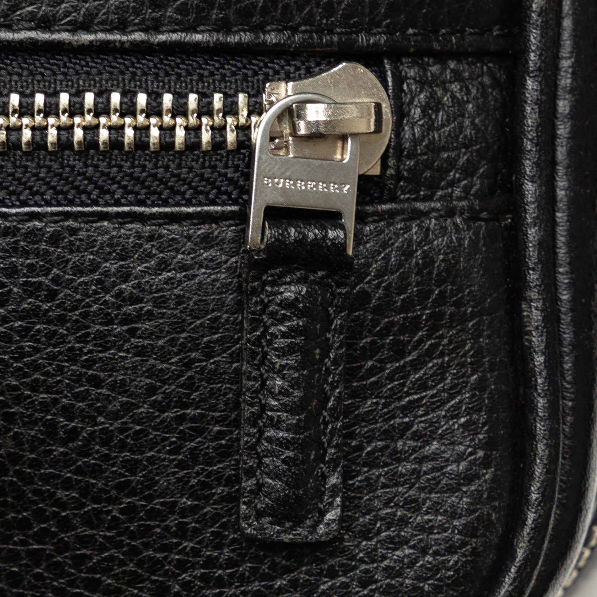 Leather Crossbody Bag Black - Gaby Paris